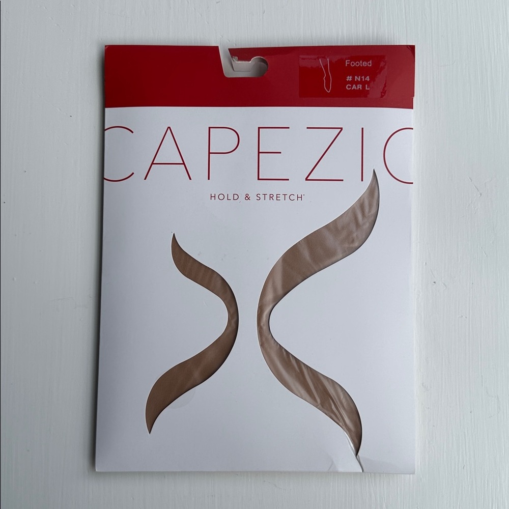 Capezio Hold & Stretch Footed Tights in Caramel